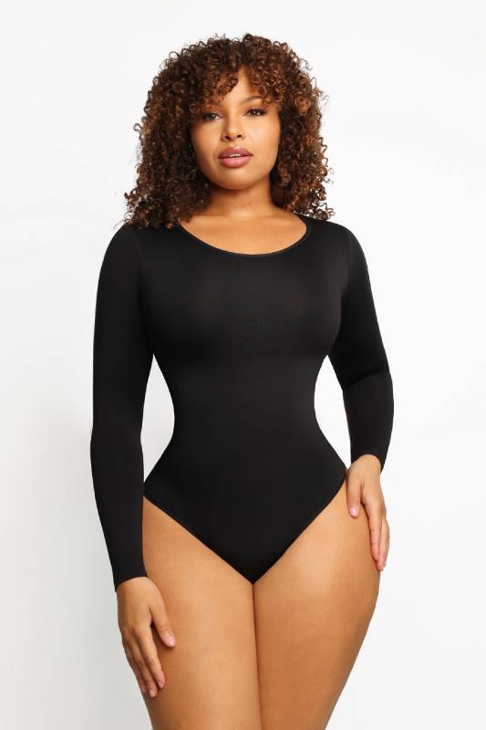 Long Sleeve Seamless Shapewear Bodysuit