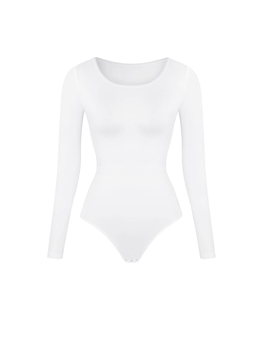 Long Sleeve Seamless Bodysuit Shapewear