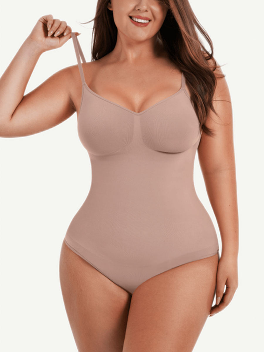 Seamless Thong Bodysuit Shapewear